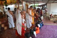 Kumarika pujana by the Yajamans